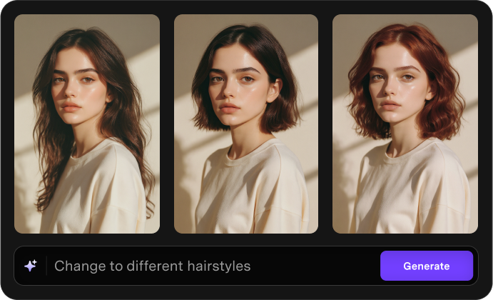 AI Hairstyle Try-On Image 2