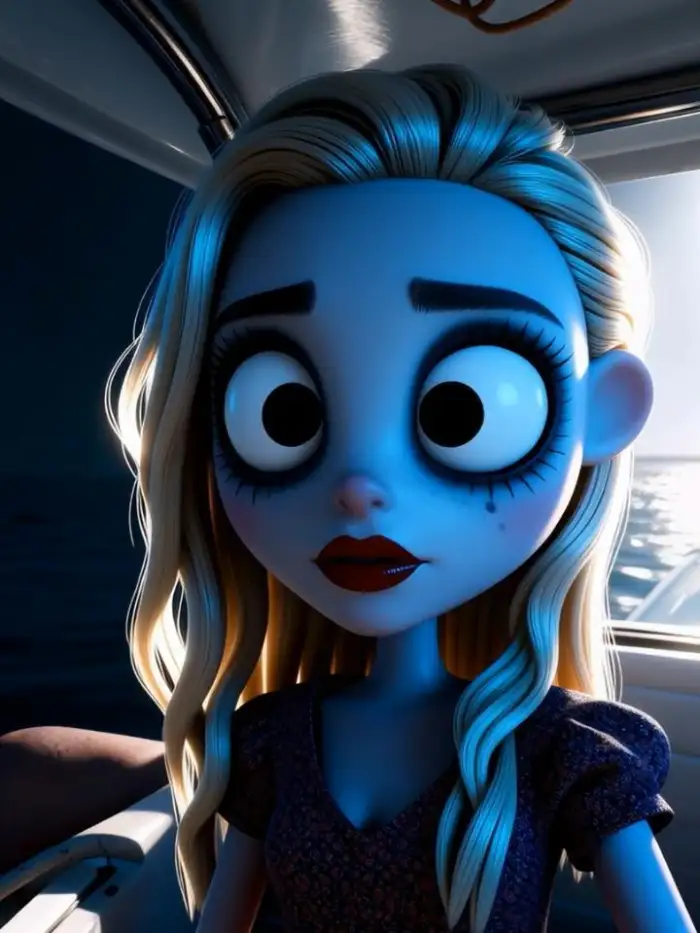 Tim Burton Style poster