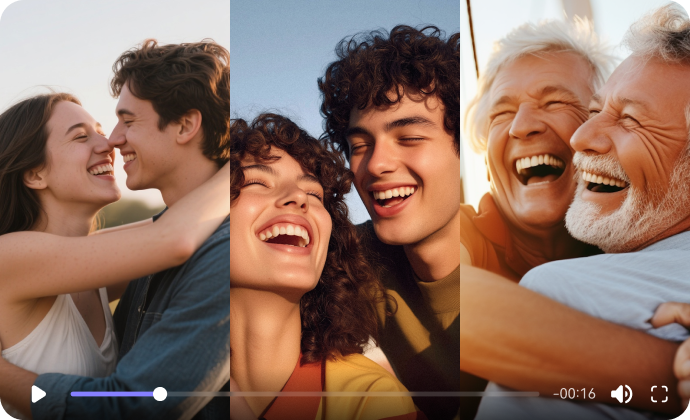 AI Hug Video Generator: Create Virtual Hugs from Photos Online | ToMoviee AI